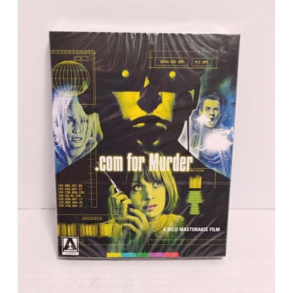 ARROW FILMS .COM FOR MURDER BLU-RAY NICO MASTORAKIS SEALED BRAND NEW W SLIPCOVER